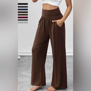 Camisa Coffee Wide Leg Pants